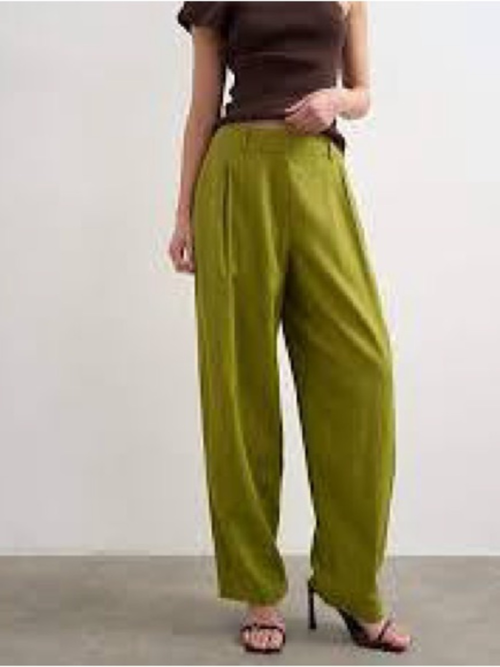Prada Milano Lime Green Dress Pants